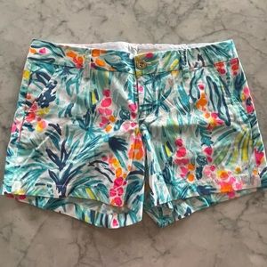 Lily Pulitzer Bright and colorful 100% cotton Callahan 5” Short
